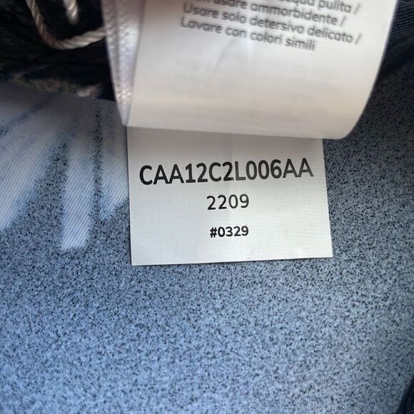 Cupshe Black Floral/ Tropical Print Swim Bikini Bottoms. Size Medium. NWT. - Picture 11 of 12